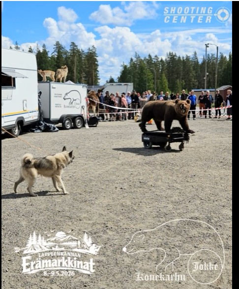 Konekarhu Jokke haukuttavana!